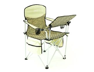 iChair Folding Wine Chair w/ Adjustable Table Earth Diamond