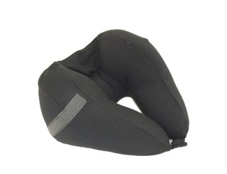 Nap X Travel Neck Pillow w/ Built-in Eye Mask Dark Gray