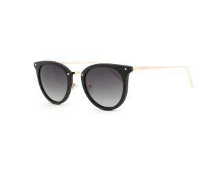 Lilah - Ebony Wood Wooden Sunglasses Ebony with Grey Lens