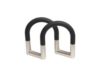 Swivel Napkin Hldr  Blk/Nkl
