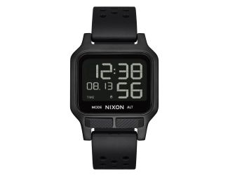 Heat All Black Digital Rubber Sports Watch