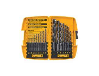 17pc Black Oxide Drill Bit Set