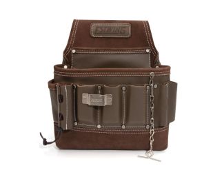 8-Pocket Leather Electrician's Tool Pouch