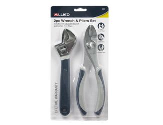 2-Piece Wrench and Pliers Set