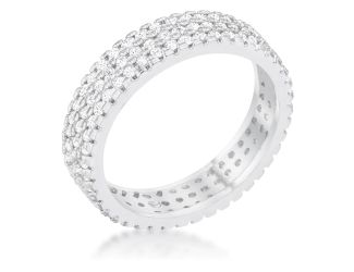 Classic CZ Triple Row Ring