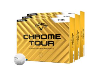 Callaway Chrome Tour White 2024 Golf Ball Kit - 3 Dozen