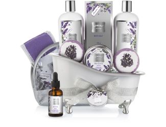 Lavender Bath Gift Set Size 9 Pieces