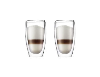 2pc Pavina Double Wall 15oz Drinking Glasses