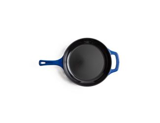 USA Enamel - 11-Inch Enameled Cast Iron Skillet - Smooth Sailing