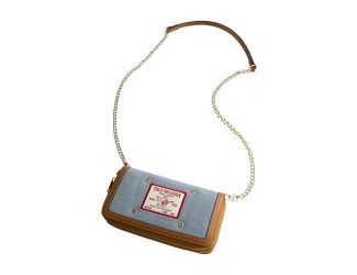 Buddha Patch Double Zip Chain Wallet