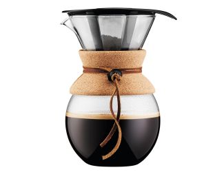 8 Cup Pour Over Coffeemaker w/ Cork Band