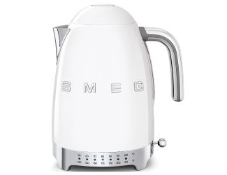 50's Retro-Style Electric Kettle w/ Variable Temperature White