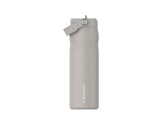 The IceFlow Bottle with Flip Straw Lid 24oz - Ash