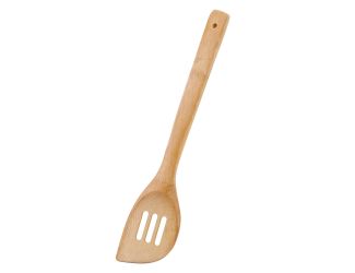 Joyce Chen - Burnished Bamboo Slotted Spatula, 13"