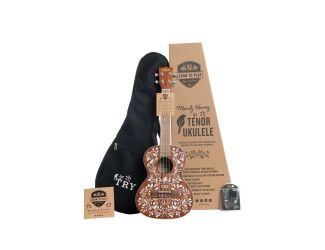 Mandy Harvey Learn to Play Signature Series Rosewood Tenor Ukulele Set