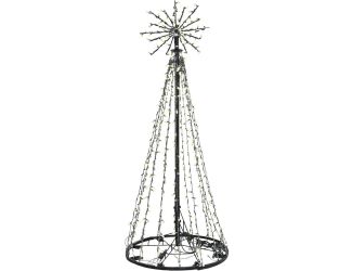9-Ft. Light Tree with Starburst Topper with Warm White LED Lights