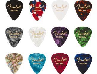 351 Celluloid Medley - 12 Medium Picks