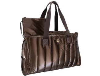 Metallic Quilted Tote Size 20"