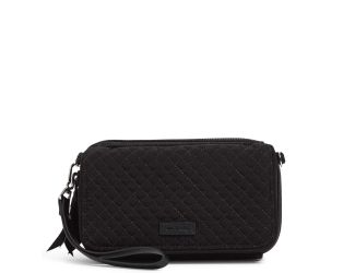 RFID All in One Crossbody - Microfiber - Classic Black