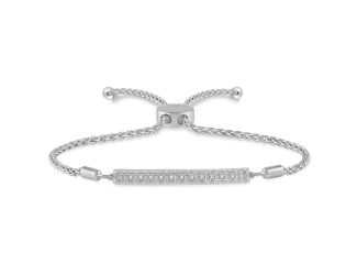 Diamond Bar Bracelet