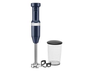 KitchenAid Variable Speed Corded Immersion Hand Blender in Ink Blue