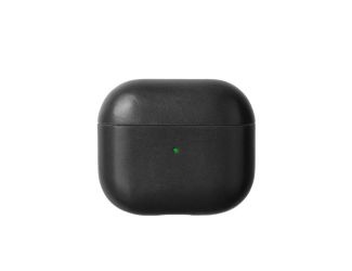 Leather Case for AirPods (Gen 3) Black
