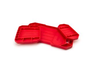 3pc Flexible Silicone Non-slip Tool Tray Set
