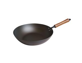 Joyce Chen - Classic Series 12-Inch Carbon Steel Pre-seasoned Stir Fry Pan