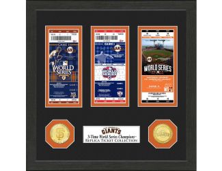 San Francisco Giants World Series Ticket Collection
