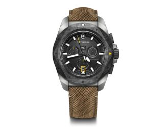 I.N.O.X. Chrono Titanium/Carbon, 43mm, Black Dial, Wood Strap Set