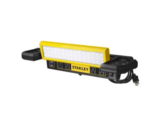 1000 Lumen Work Bench Shop Light w/ AC & USB Power Strip