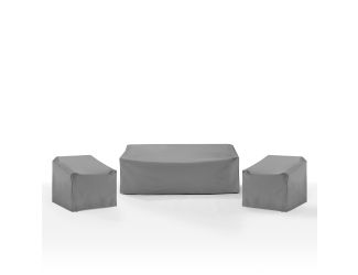 3Pc Outdoor Furniture Cover Set