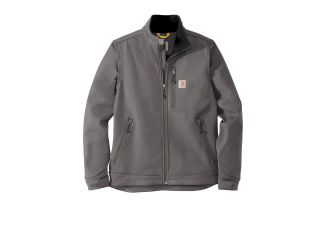 Mens Crowley Softshell Jacket-Charcoal-2X