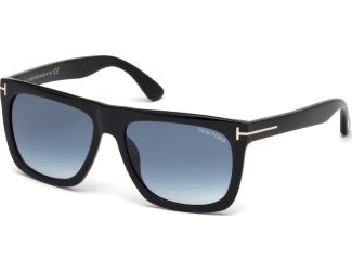 Men's Morgan Sunglasses - Black/Blue Lenses