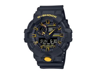 Men's G-Shock Black & Yellow Resin Ana-Digi Watch