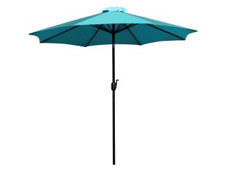 Patio Umbrella w/ 9' Pole: Teal