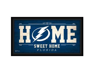 10" x 20" Home Sweet Home Framed Collage - Tampa Bay