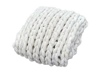 Infinite Chunky Knit Blanket Size 30" x 39"