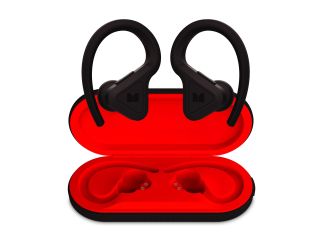DNA Fit Sport ANC True Wireless Earbuds Black & Red