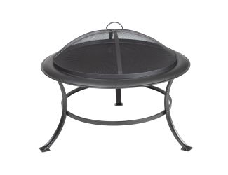 Tokia Steel 30" Round Fire Pit