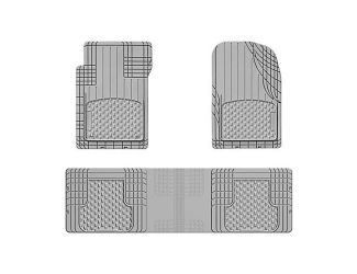 Trim to Fit Front and Rear Over the Hump Mat Set - (Grey)