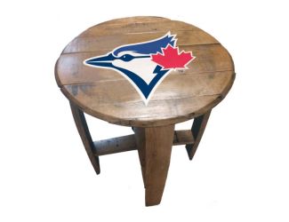 Toronto Blue Jays Oak Barrel Table