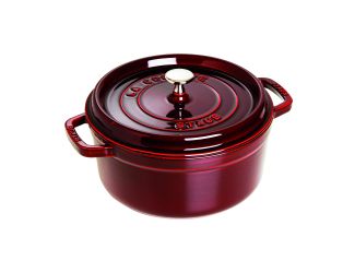 Cast Iron 4 Qt. Round Cocotte - Grenadine