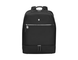 Victoria Signature 15" Deluxe Backpack with 10" Tablet Pocket Black
