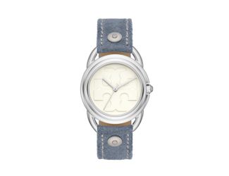 Ladies The Miller Three Hand Blue Leather Watch