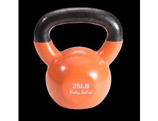 Vinyl Coated Kettlebell , 25 lb