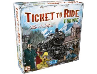 Ticket to Ride Europe Board Game Ages 8+ Years