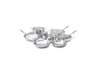 D3 Stainless Steel 14-Piece Cookware Set