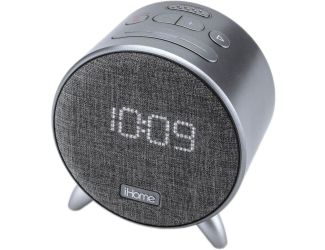 iHome IBT235 Bluetooth Digital Alarm Clock With Dual USB Charging And Ambient Nightlight