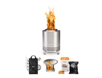 Mesa Tabletop Fire Pit Roasty N Toasty Bundle SS